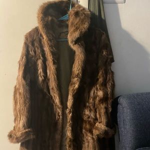 Women’s real fur coat